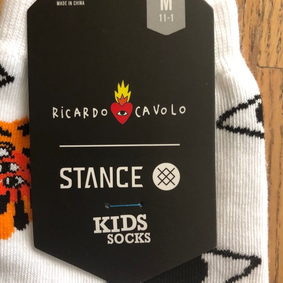 Stance Ricardo Cavolo Kids Medium Sucks 11-1 - Picture 2 of 5
